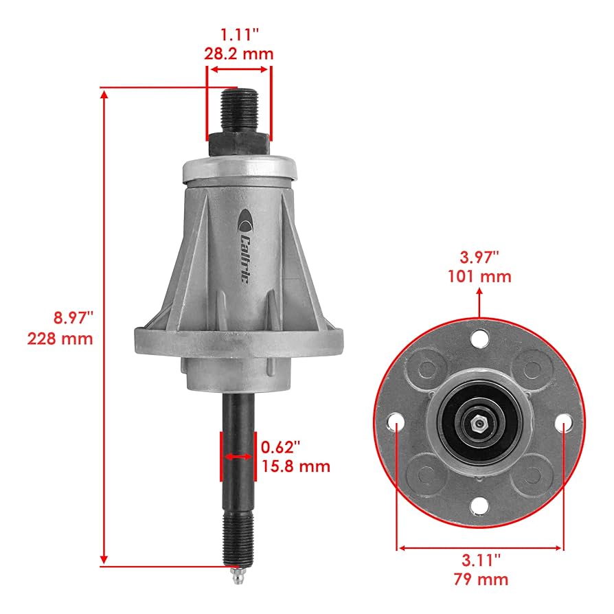 1450×230 Amazon.com : Caltric 786710 114568 Deck Spindle Assembly